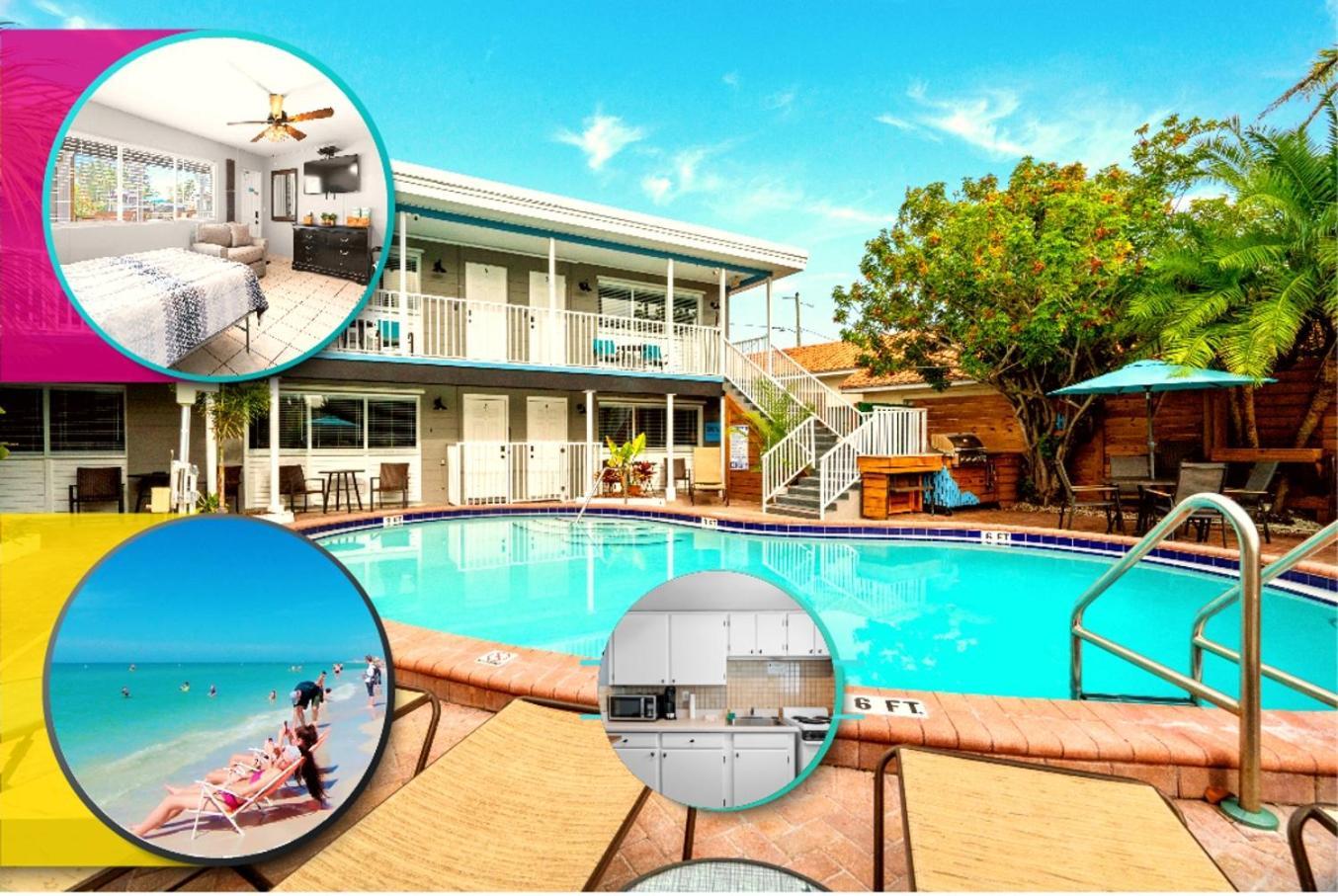 סיינט פיט ביץ' Boutique Beach Retreat מראה חיצוני תמונה